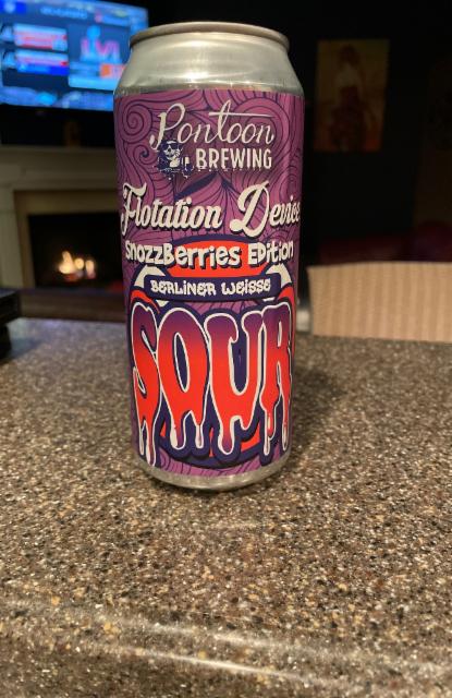 Flotation Device Snozzberries Edition Sour 6.0%, Pontoon Brewing Company, United States