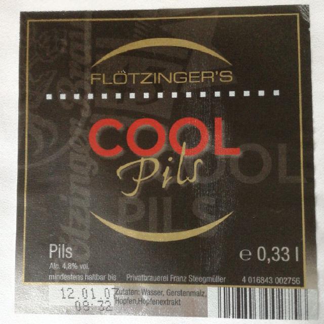 Flötzinger's Cool Pils 4.8%, Flötzinger Brauerei Franz Steegmüller GmbH & Co. KG, Germany