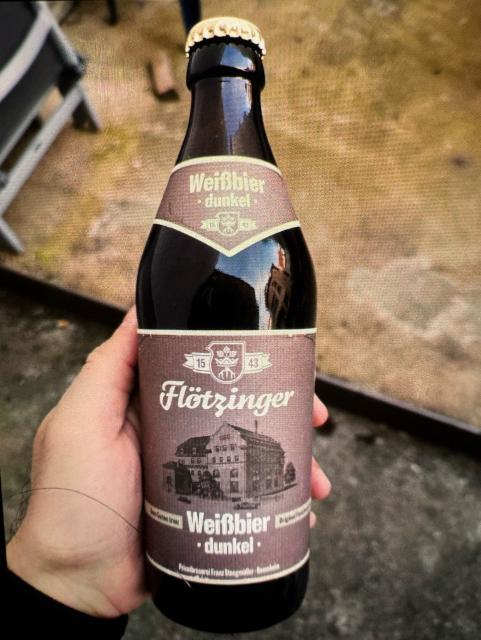 Flötzinger Weissbier Dunkel 5.3%, Flötzinger Brauerei Franz Steegmüller GmbH & Co. KG, Germany