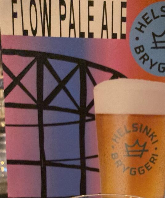 Flow Pale Ale 4.3%, Helsinki Bryggeri Brewhouse (Royal Unibrew), Finland