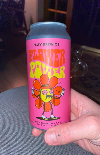 Flower Power 7.4%, Play Brew Co, England