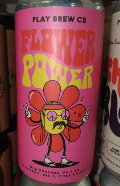 flower power Play brew 7.4%, Play Brew Co, England