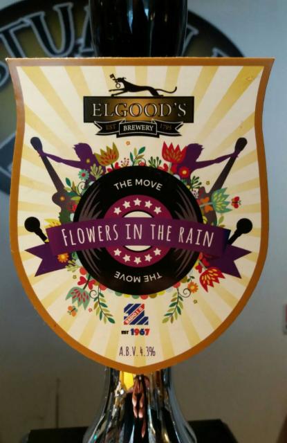 Flowers In The Rain 4.3%, Elgood's Brewery, England