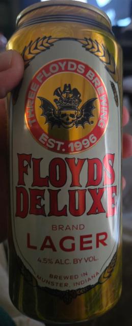 floyds deluxe brand lager 4.5%, 3 Floyds Brewing Company, United States