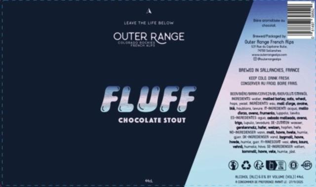 Fluff 6.0%, Outer Range Brewing Co. (France), France
