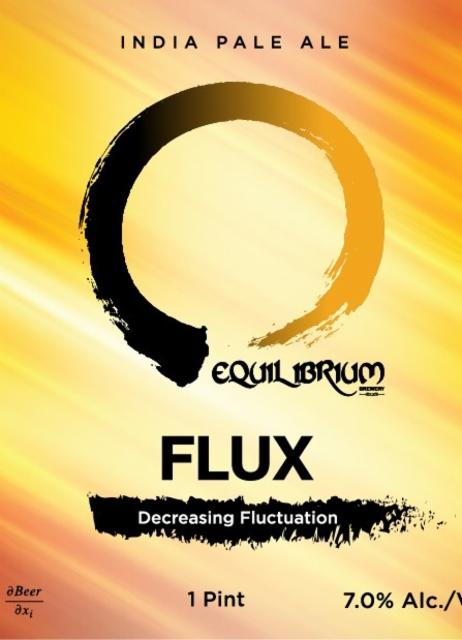 Flux 7.0%, Equilibrium Brewery, United States