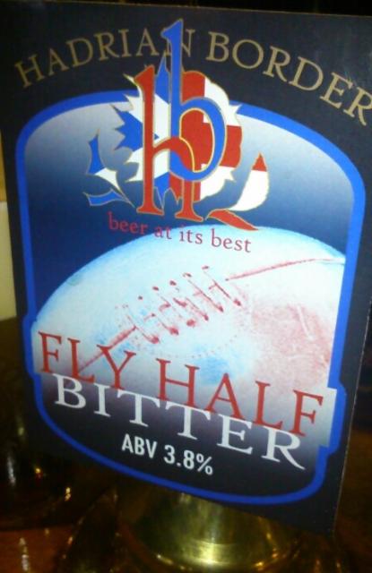 Fly Half Bitter 3.8%, The Hadrian Border Brewing Co, England