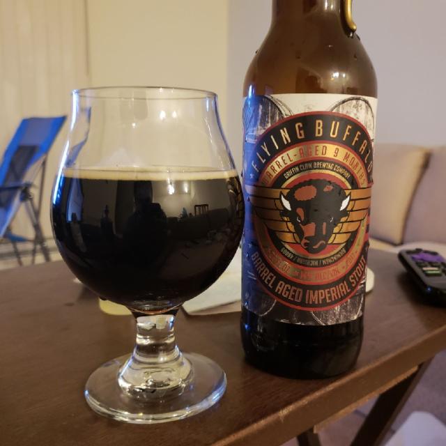 Flying Buffalo Barrel Aged Imperial Stout (2017) 14.0%, Griffin Claw Brewing Company, United States