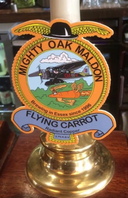 Flying Carrot 3.7%, The Mighty Oak Brewing Company, England