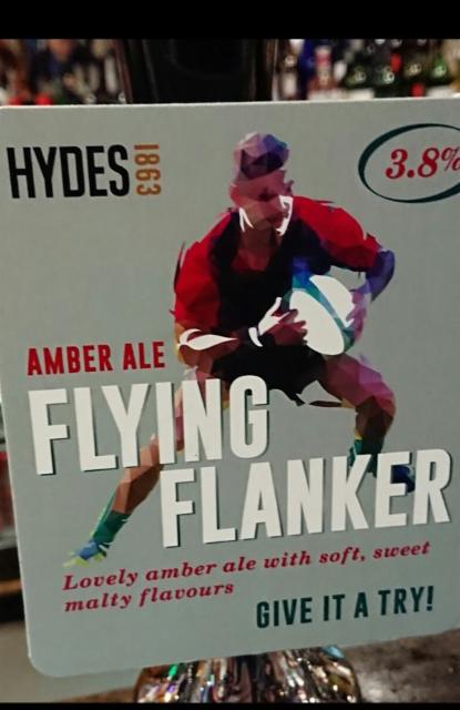 Flying Flanker 3.8%, Hydes Salford, England