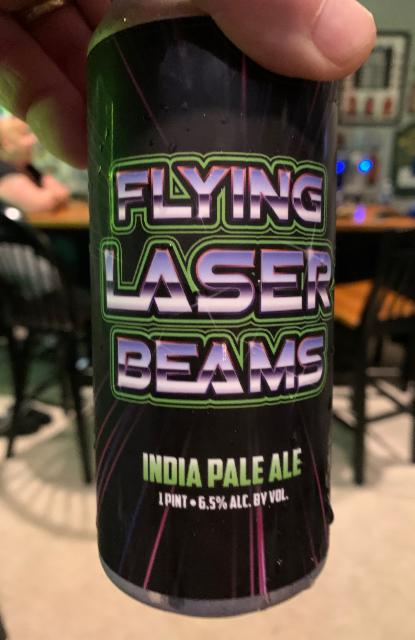 Flying Laserbeams 6.5%, Pizza Boy Brewing, United States