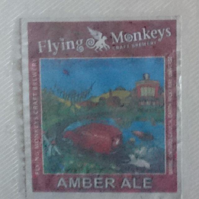 Flying Monkeys Amber Ale 5.0%, Flying Monkeys Craft Brewery, Canada