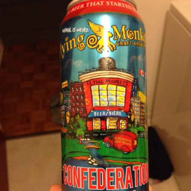 Flying Monkeys Confederation 5.0%, Flying Monkeys Craft Brewery, Canada