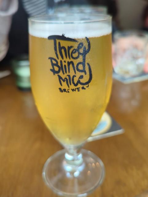 foamy dome 4.4%, Three Blind Mice Brewery, England