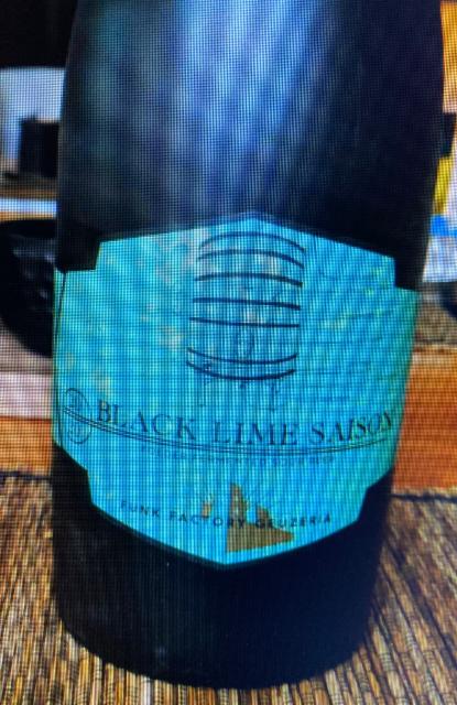 Foeder Saison -Black Lime 6.0%, Funk Factory Geuzeria, United States