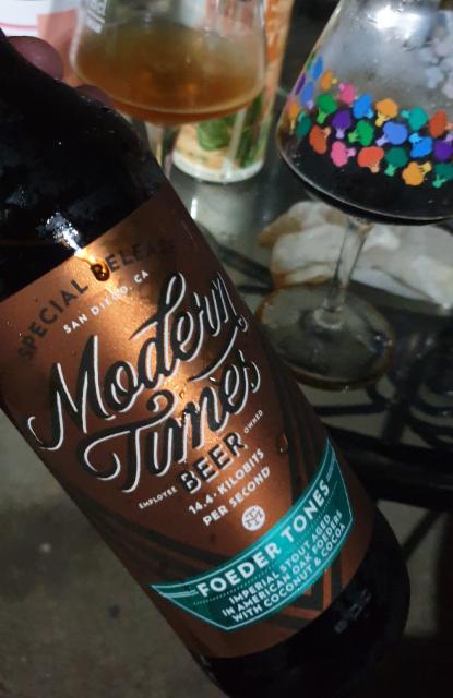 foeder tones w/ coconut and cocoa 14.4%, Modern Times Beer, United States