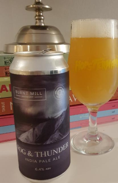 Fog & Thunder 6.4%, Burnt Mill Brewery, England