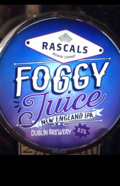 Foggy Juice 6.5%, Rascals Brewing, Ireland