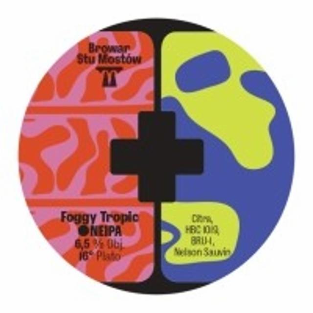 Foggy Tropic 6.5%, Browar Stu Mostów, Poland
