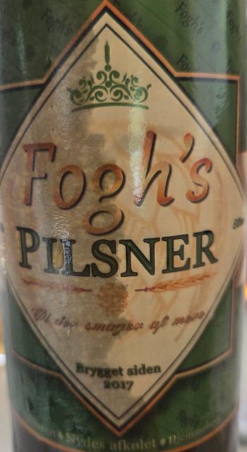 fogh's pilsner 4.8%, Fogh's Bryggeri, Denmark