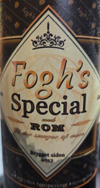 fogh's special rom 7.5%, Fogh's Bryggeri, Denmark