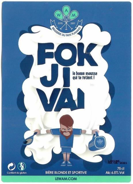Fok Ji Vai 5.6%, Brasserie Du Pays Flamand, France