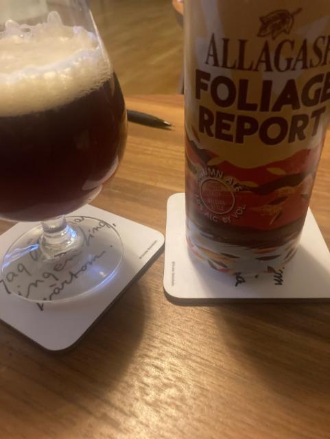 Foliage Report 7.0%, Allagash Brewing Company, United States