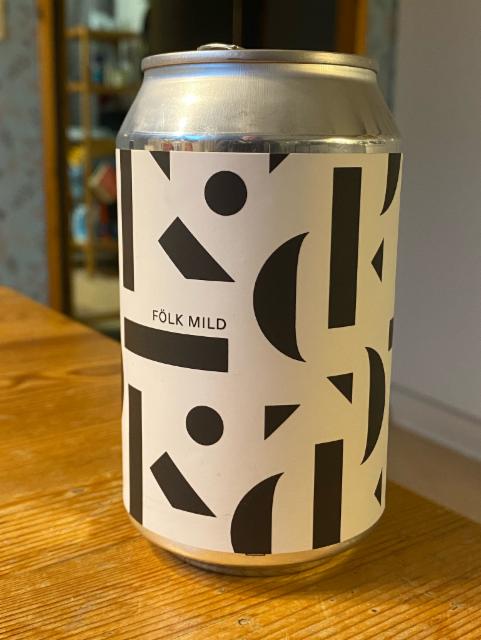 Fölk Mild 3.5%, Stockholm Brewing Co., Sweden