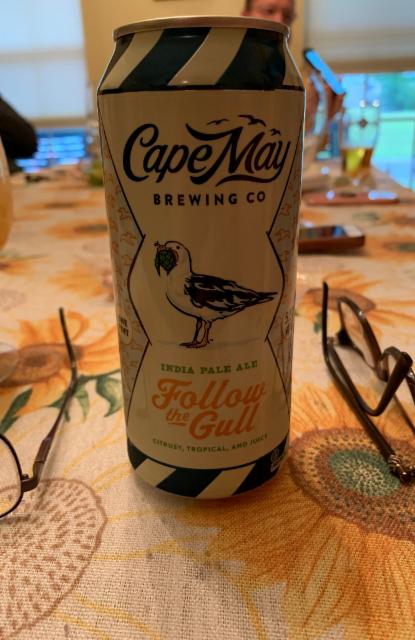 Follow the Gull 5.5%, Cape May Brewing Company, United States
