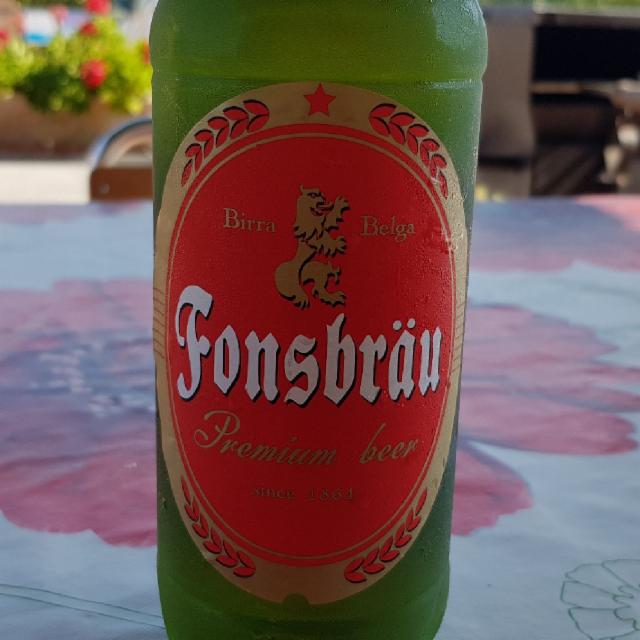 Fonsbräu Premium Beer 4.7%, Brouwerij Martens, Belgium