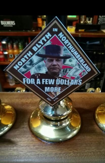 For A Few Dollars More 4.1%, Northumberland Brewery, England