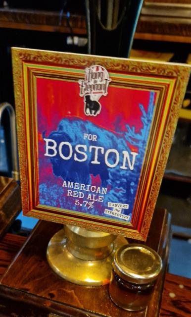 For Boston 5.7%, Bang The Elephant Brewing co, England