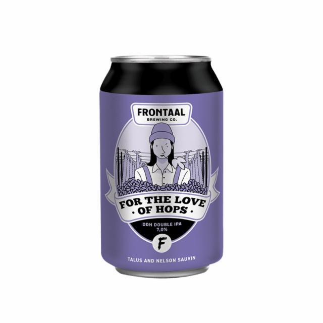 For The Love Of Hops DDH Double IPA, Brouwerij Frontaal