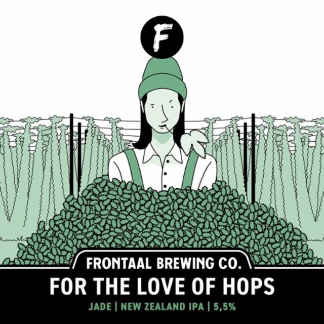 For The Love Of Hops (Jade) 5.5%, Brouwerij Frontaal, Netherlands