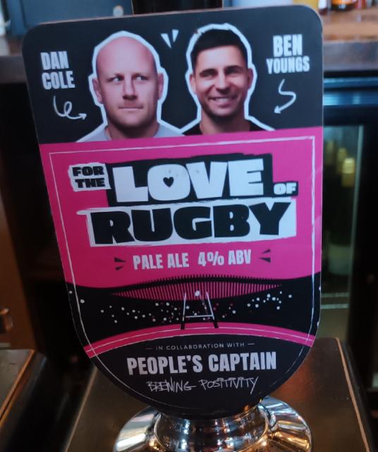 for the love of rugby, People's Captain