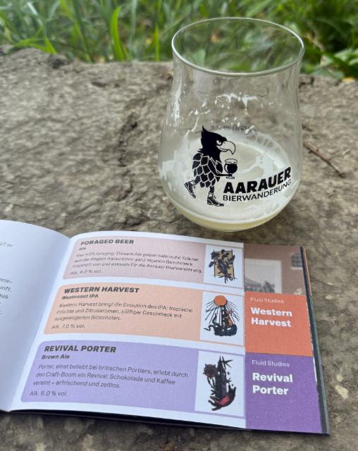 Foraged Beer 4.0%, Fluid Studies, Switzerland