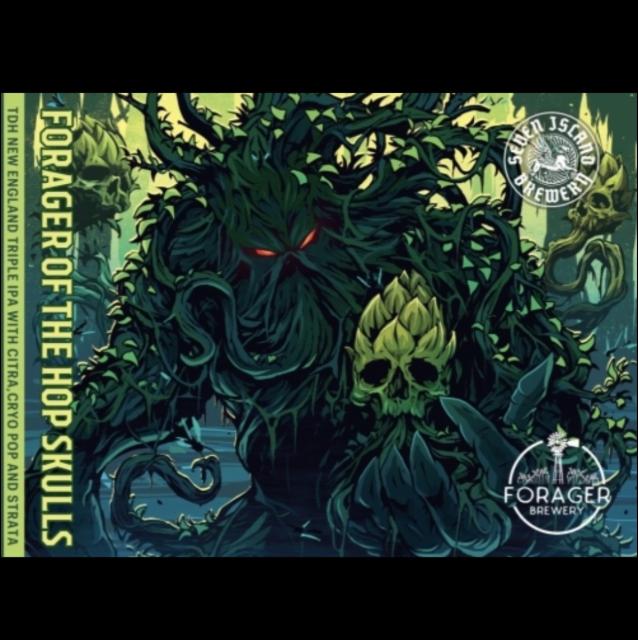 Forager of the Hop Skulls 9.2%, Seven Island Brewery, Greece