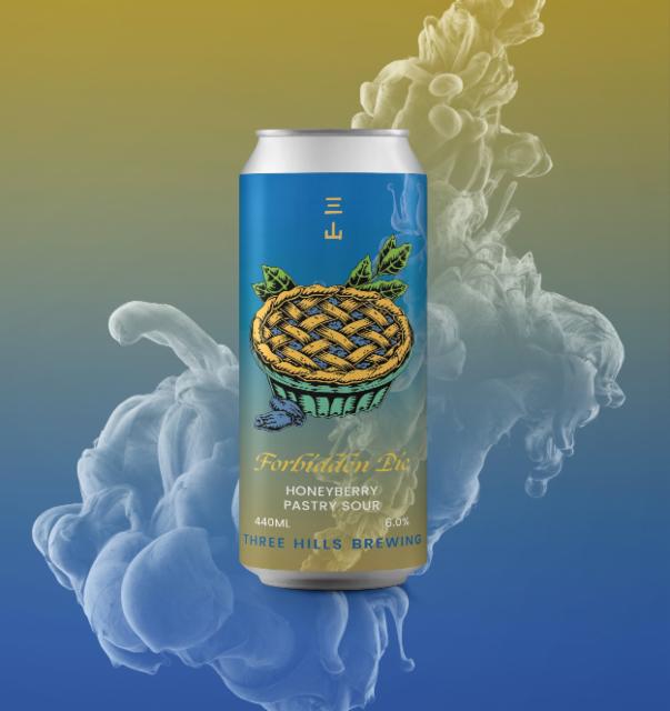 Forbidden Pie: Honeyberry 6.0%, Three Hills Brewing, England