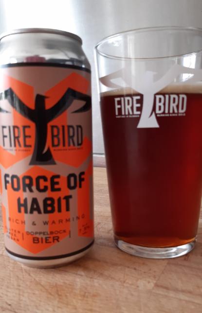 Force of Habit 7.5%, Firebird Brewing, England