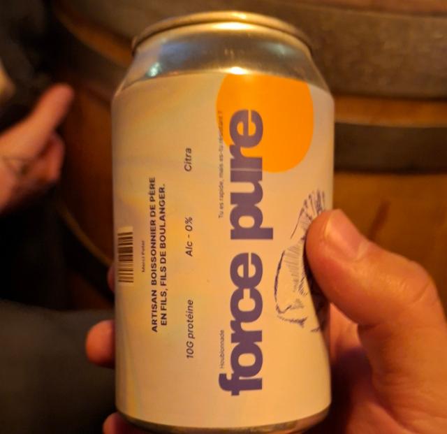 force pure plaisir beer 0.0%, Plaisir Bières, France