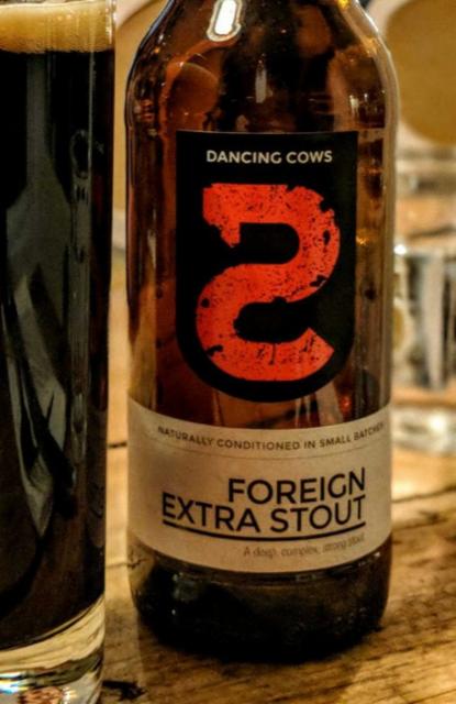 Foreign Extra Stout 7.5%, Dancing Cows Ltd, England