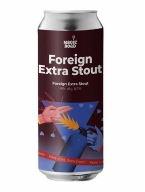 Foreign Extra Stout 8.1%, Magic Road, Poland