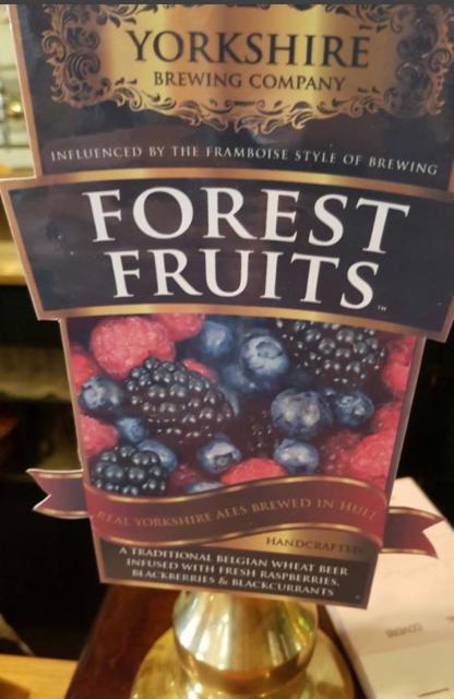 Forest Fruits 4.8%, Yorkshire Brewing Company, England