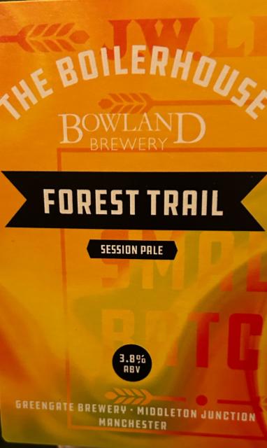 Forest Trail 3.8%, Greengate brewery, England