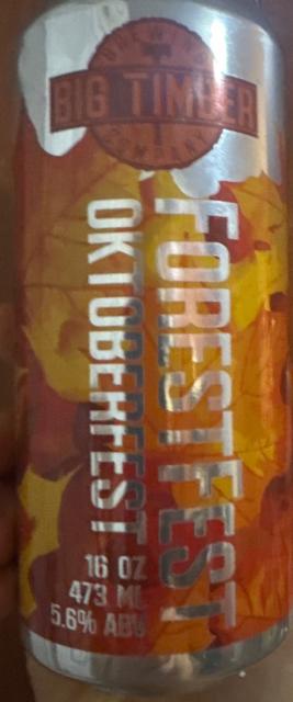 Forestfest oktoberfest 5.6%, Big Timber, United States