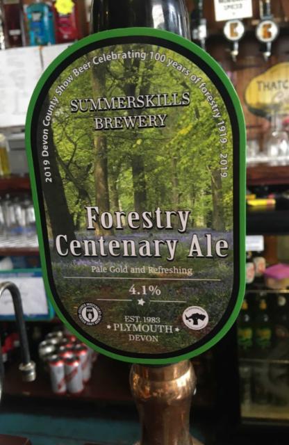 Forestry Centenary Ale 4.1%, Summerskills, England