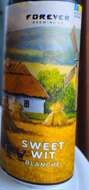 forever brewing sweet wit 4.5%, Volynskiy Brovar / Волинський Бровар, Ukraine