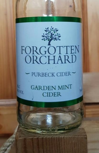 Forgotten Orchard - Garden Mint Cider 4.0%, The Purbeck Cider Company, England
