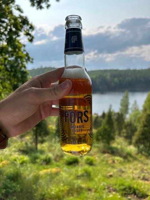 Fors organism lager 5.0%, Fors Bryggeri, Sweden