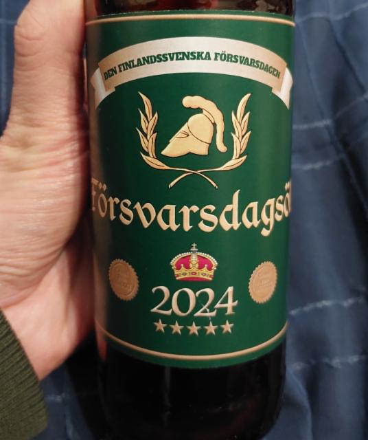 Försvarsdags Öl 5.0%, Kimito Brewing, Finland